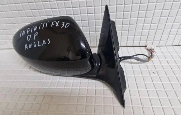Infiniti FX Front door electric wing mirror E1027371