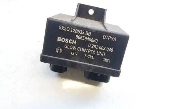 Glow plug pre-heat relay