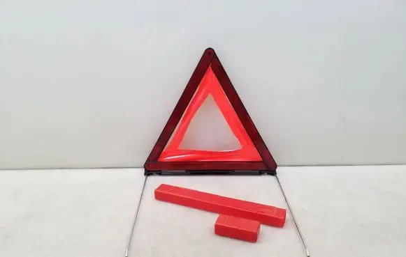 Emergency warning sign
