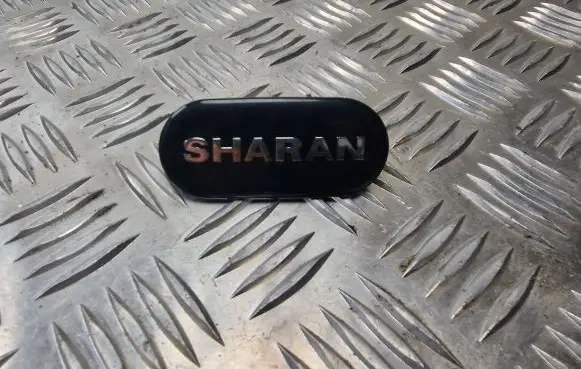 Volkswagen Sharan Fender model badge letters 7M3853688