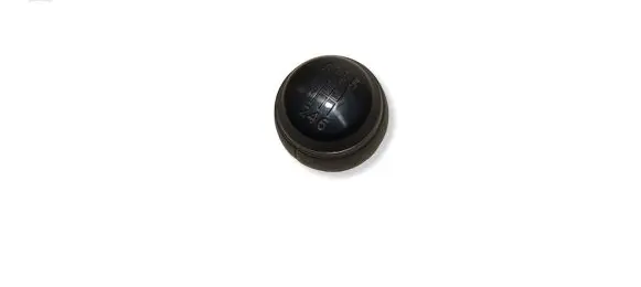 Renault Kangoo III Gear lever shifter trim leather/knob 2D0029339P