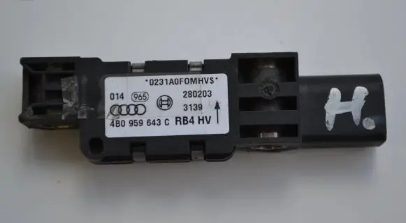 Audi A6 S6 C5 4B Airbag deployment crash/impact sensor 4B0959643C