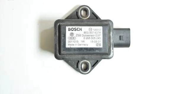 Audi A4 S4 B6 8E 8H ESP acceleration yaw rate sensor 8E0907637A