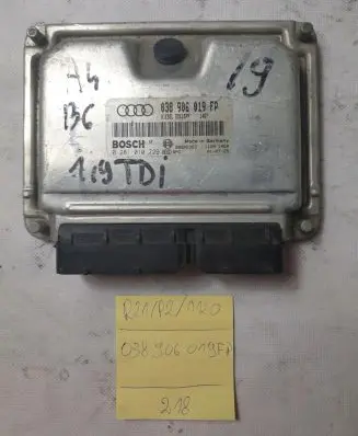 Audi A4 S4 B6 8E 8H Engine control unit/module 038906019FP