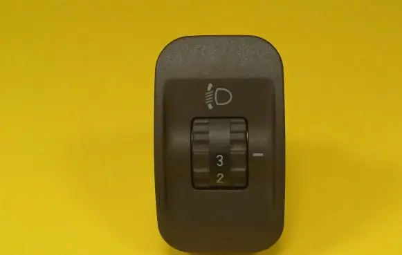 Fiat Punto (188) Headlight level height control switch 701941333
