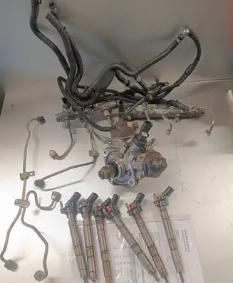 Audi A7 S7 4G Fuel injection system set 059130755BF 0445010641