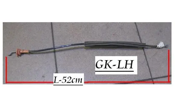 Rear door cable line