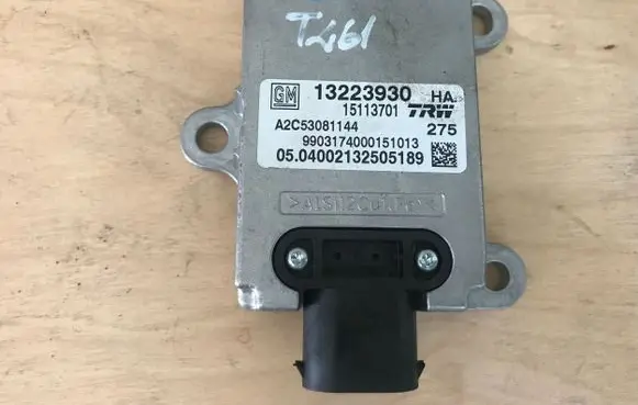 Opel Vectra C ESP acceleration yaw rate sensor 13223930