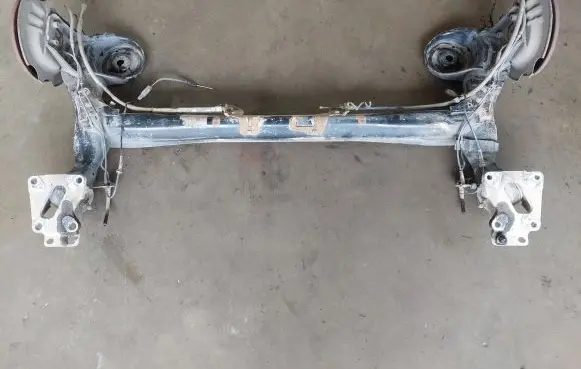 Rear axle beam