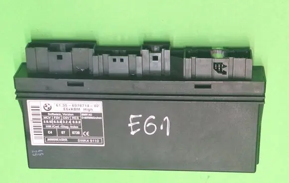 BMW 5 E60 E61 Comfort/convenience module 6978714 5WK49110 650324000