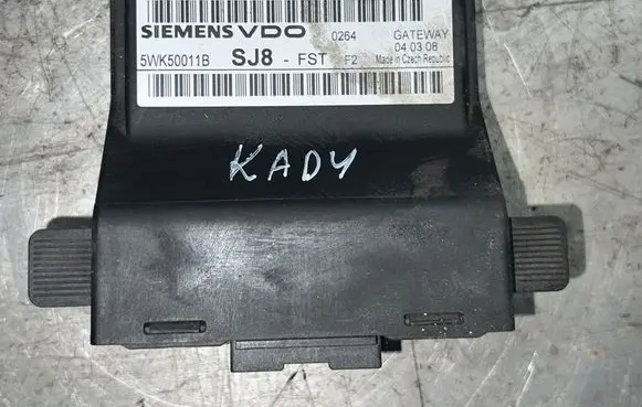 Volkswagen Caddy Gateway control module 1K0907530L 5WK50011B