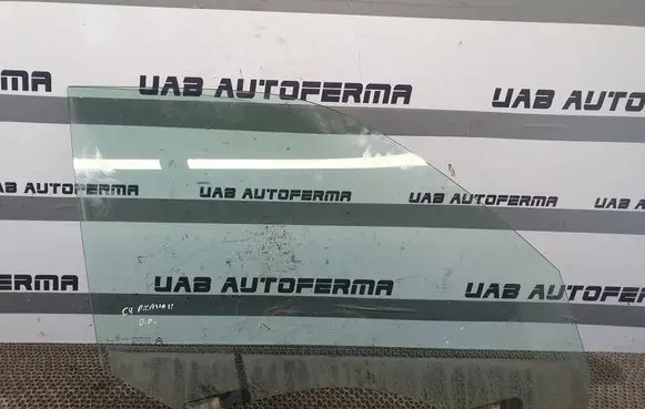 Citroen C4 II Picasso Front door window glass four-door DOT57AS2M1402 43R00055