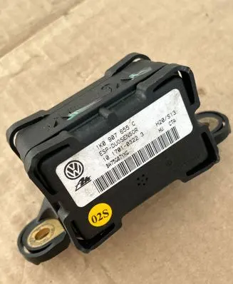 Volkswagen Golf V ESP acceleration yaw rate sensor 1K0907655C BA75G07YXG 10170103223