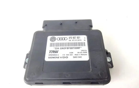 Audi A6 S6 C6 4F Hand brake control module 4F0907801