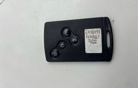 Renault Zoe Ignition key/card 
