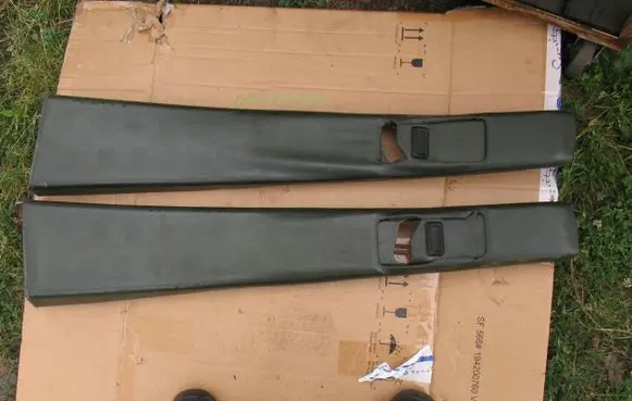 Mercedes-Benz S W126 Seat and door cards trim set 