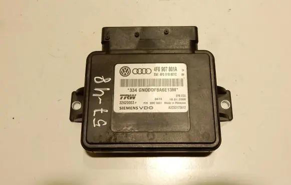 Audi A6 S6 C6 4F Hand brake control module 4F0907801A 5748