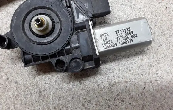 Front door window regulator motor