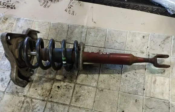 Audi A4 S4 B6 8E 8H Front shock absorber with coil spring
