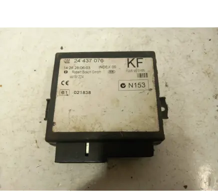 Opel Zafira A Comfort/convenience module 24437076 F005V00155 021838