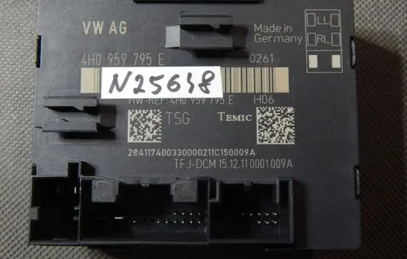 Audi A8 S8 D4 4H Door control unit/module 4H0959795E