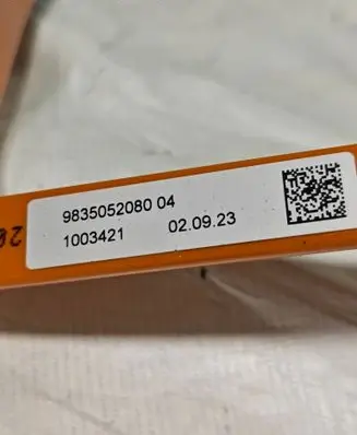 Opel Corsa F Hybrid / Electric Car Battery Cell 9835052080 1003421