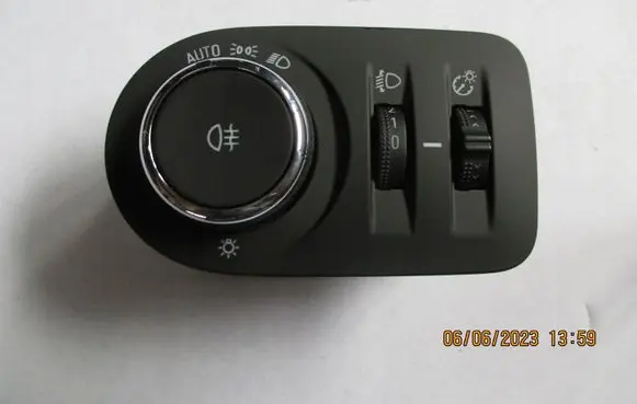 Opel Rekord Olympia Central console control unit 39085923
