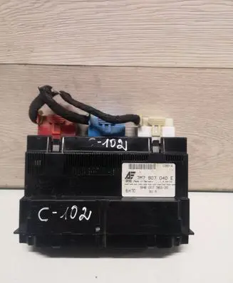 Seat Alhambra (Mk1) Climate control unit 7M7907040E 5HB00796330