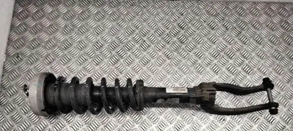 Front shock absorber with coil spring