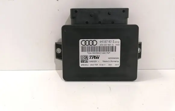 Audi A6 S6 C7 4G Hand brake control module 4H0907801E 4H0907801A