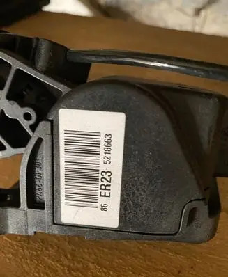 Citroen C5 Accelerator throttle pedal 9672091080 0280755171