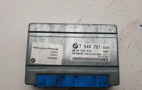 BMW 3 E46 Gearbox control unit/module 7544721 96025935