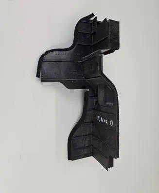 Intercooler air guide/duct channel