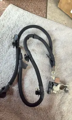 Peugeot 2008 I Negative earth cable (battery) 9816283880