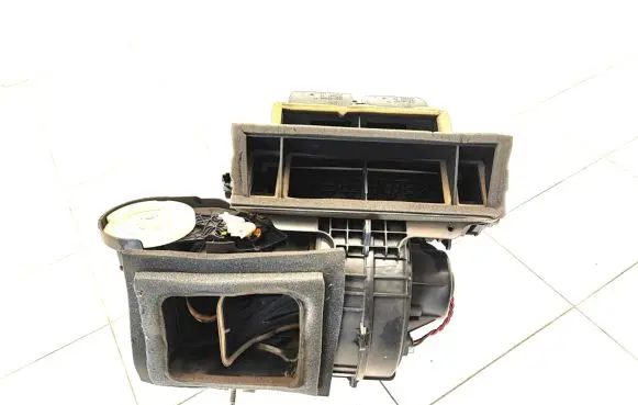 Interior heater climate box assembly