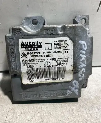 Citroen C4 I Picasso Airbag control unit/module 9664217980 606474700