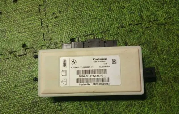 BMW 5 F10 F11 Airbag control unit/module 9253637 31925363701U 12B0300C0976N