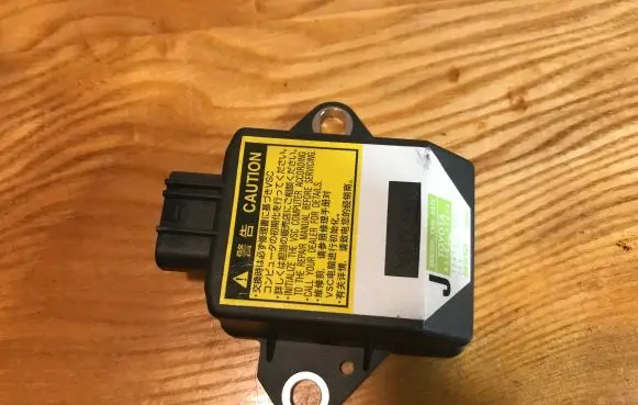 ESP acceleration yaw rate sensor