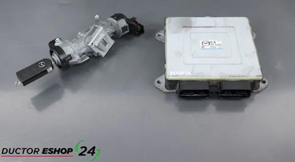 Mazda 5 Engine ECU kit and lock set LFD718881E E6T53975H3