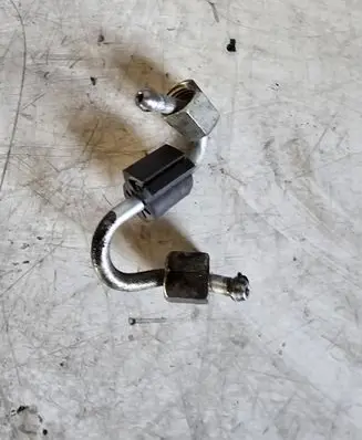 Audi A4 S4 B8 8K Fuel injector supply line/pipe 