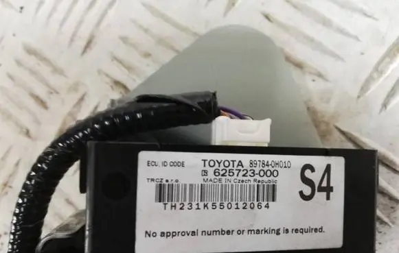 Toyota Aygo AB40 Immobilizer control unit/module 897840H010 625723000 TH233K55012064
