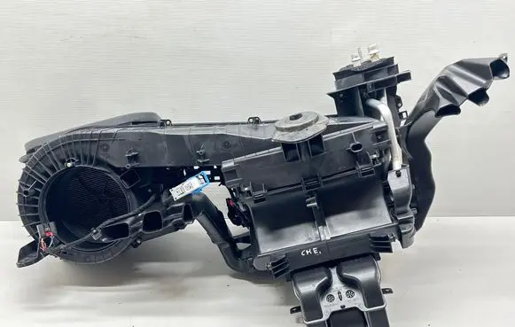 Interior heater climate box assembly