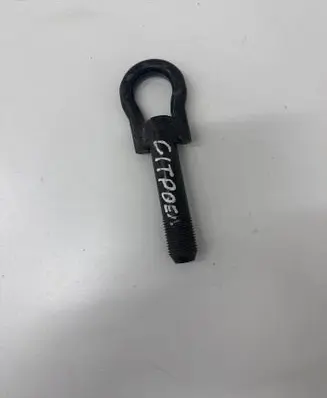 Towing hook eye