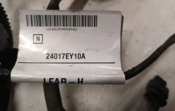Nissan Qashqai Parking sensor (PDC) wiring loom 24017EY10A 003694 NL00133