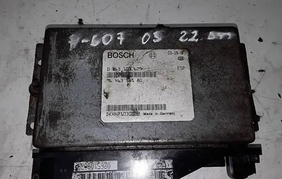 Peugeot 607 Gearbox control unit/module 9646318180 0265109629
