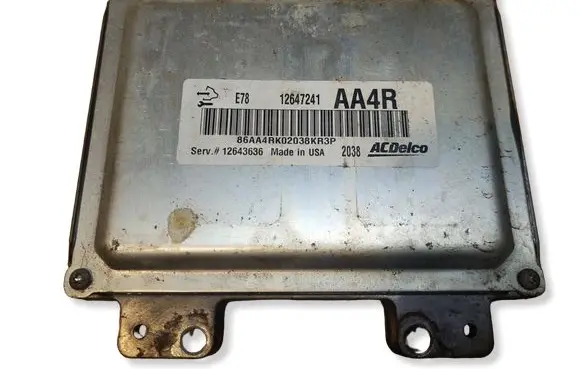 Opel Astra J Engine control unit/module ECU 12647241 12643636 E78