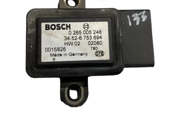 BMW 5 E39 ESP acceleration yaw rate sensor 6753694 34526753694 0015826
