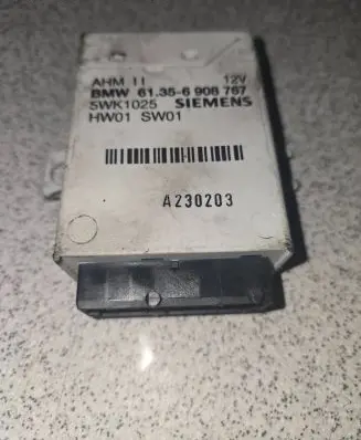BMW 5 E39 Tow bar trailer control unit/module 61356908767 A230203 5WK1025