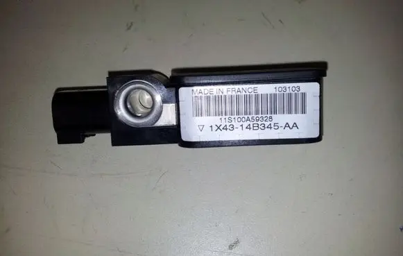 Jaguar XJ X350 Airbag deployment crash/impact sensor 1X4314B345AA 11S100A59328