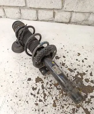 Volkswagen Polo V 6R Front shock absorber with coil spring 6C0413031AQ